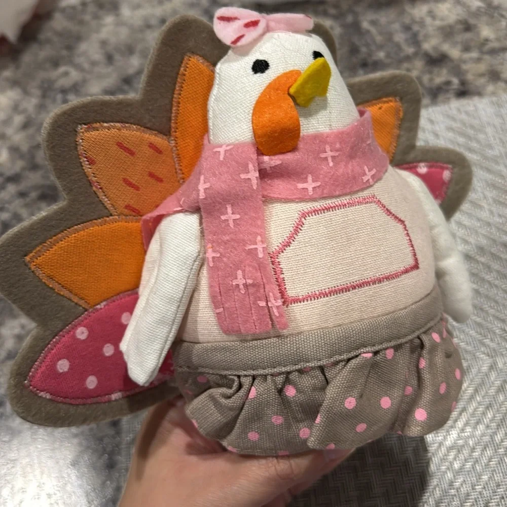 Target Home Decor Girl Turkey Thanksgiving Tabletop Doll Fall Autumn